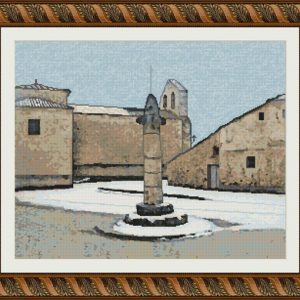 Patrones de punto de cruz de Quintanas Rubias de Arriba (Soria)