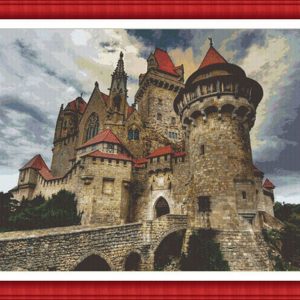 Patrones de punto de cruz del Castillo Burg Kreuzenstein (Austria)