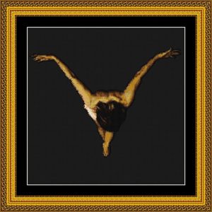 Patrones de punto de cruz de Cristo de Dalí