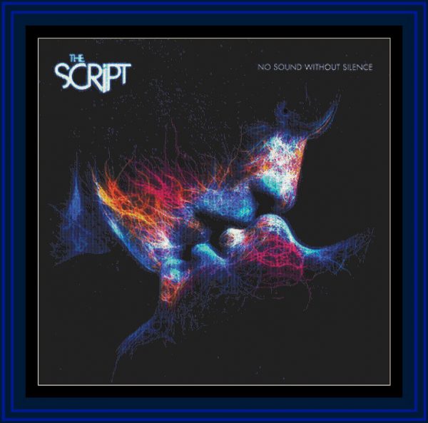 Patrones de punto de cruz del álbum No sound without silence The Script