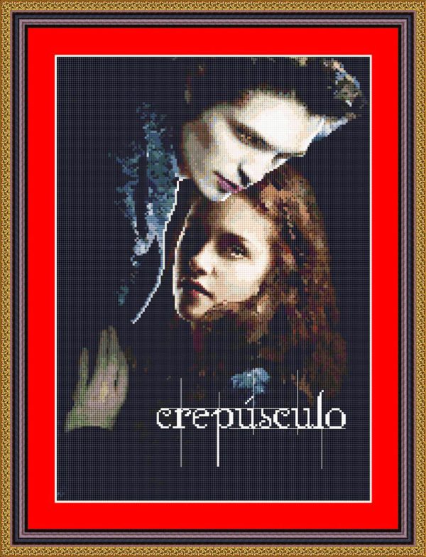 Patrones de punto de cruz de Crepúsculo