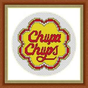 Patrones de punto de cruz de la marca Chupa-Chups