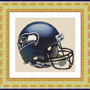 Patrones de punto de cruz de Seattle Seahawks (fútbol americano)