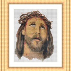 Bordado simulado Cristo de la Verónica
