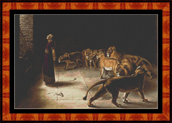Daniel en el foso de los leones, de Rubens